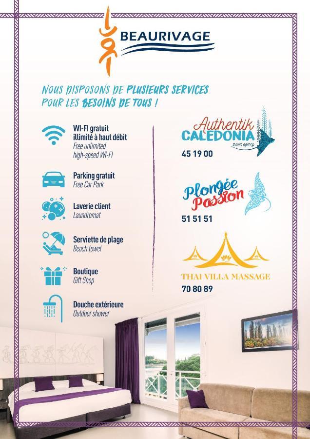Hotel Beaurivage Нумеа Екстериор снимка